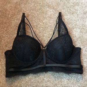 Bebe corset crop top